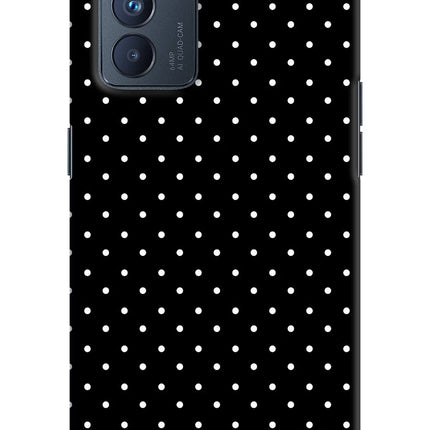 White Dots Oppo Reno6 Pro 5G Hard Case Back Cover by Casekaro