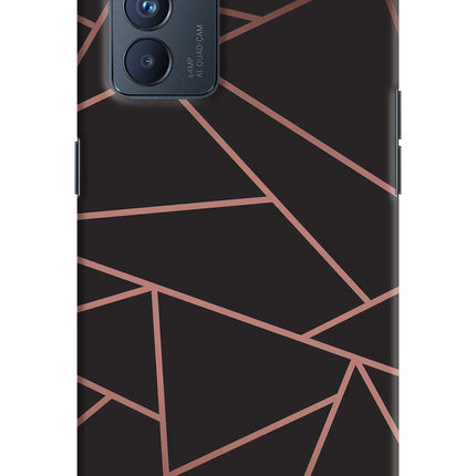 Geometric Pattern Oppo Reno6 Pro 5G Hard Case Back Cover by Casekaro