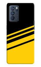 Yellow Shades Oppo Reno6 Pro 5G Hard Case Back Cover by Casekaro
