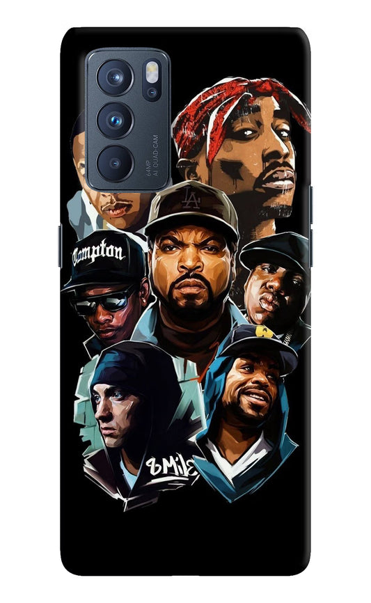 Rappers Oppo Reno6 Pro 5G Hard Case Back Cover by Casekaro