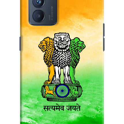 Satyamev Jayate Flag Oppo Reno6 Pro 5G Hard Case Back Cover by Casekaro