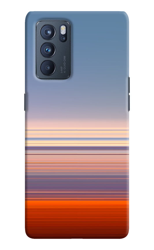 Morning Colors Oppo Reno6 Pro 5G Hard Case Back Cover by Casekaro