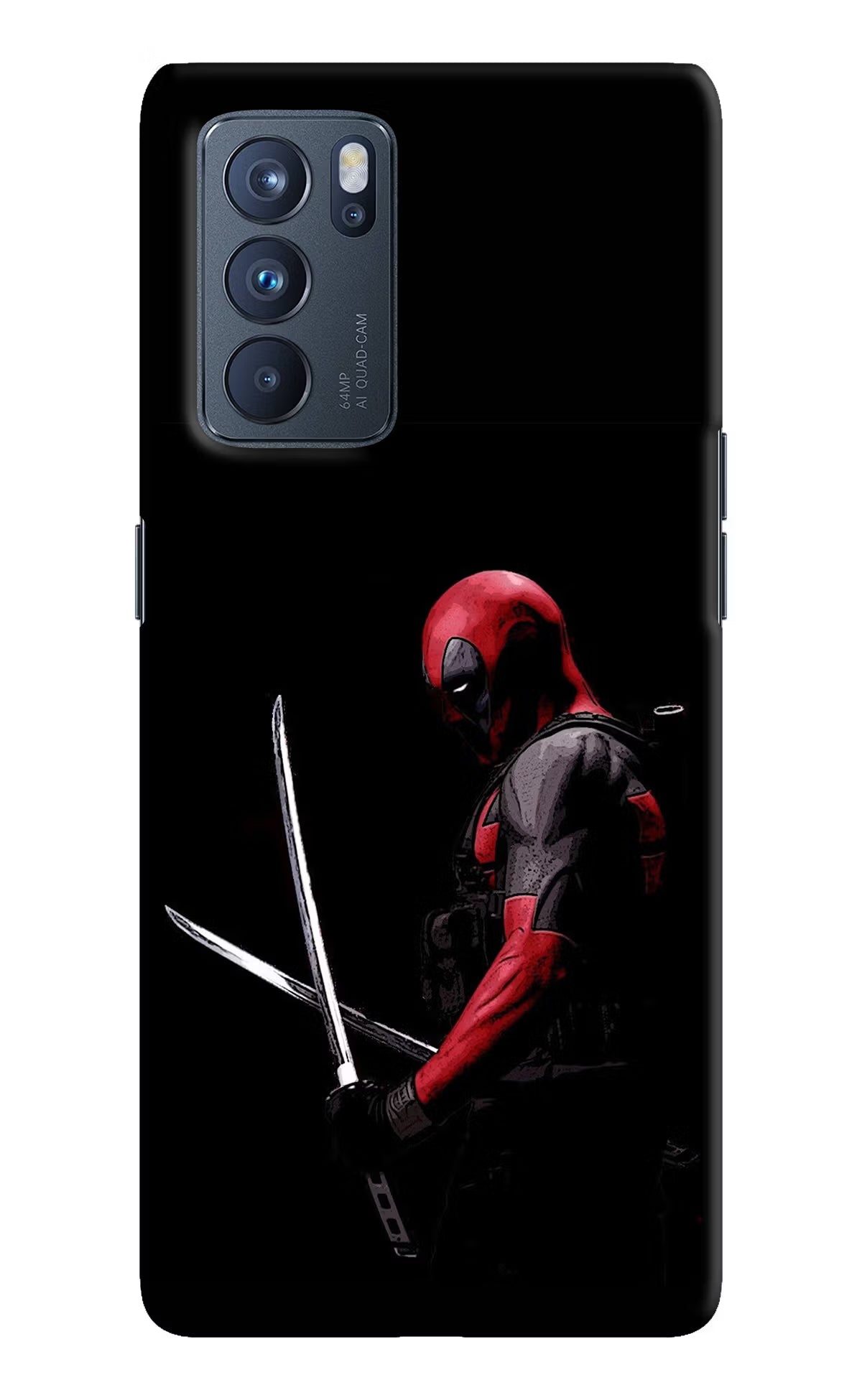 Deadpool Oppo Reno6 Pro 5G Hard Case Back Cover by Casekaro