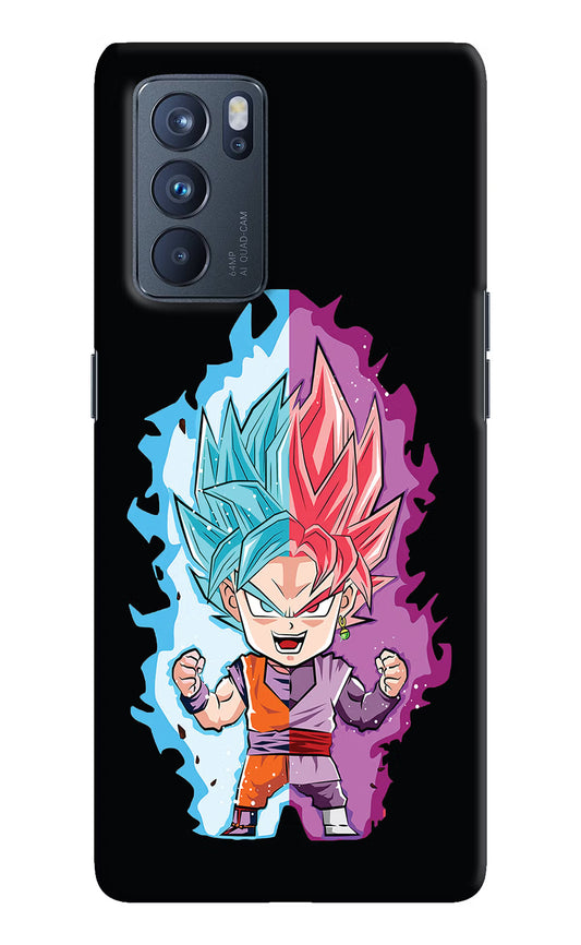 Chota Goku Oppo Reno6 Pro 5G Hard Case Back Cover by Casekaro