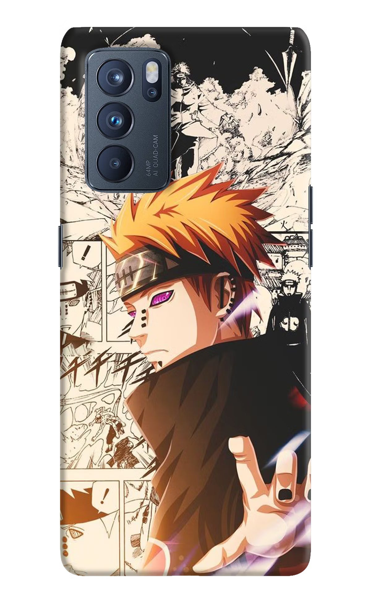 Pain Anime Oppo Reno6 Pro 5G Hard Case Back Cover by Casekaro