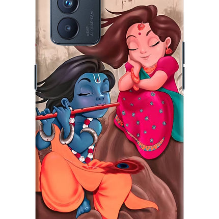 Radhe Krishna Oppo Reno6 Pro 5G Hard Case Back Cover by Casekaro