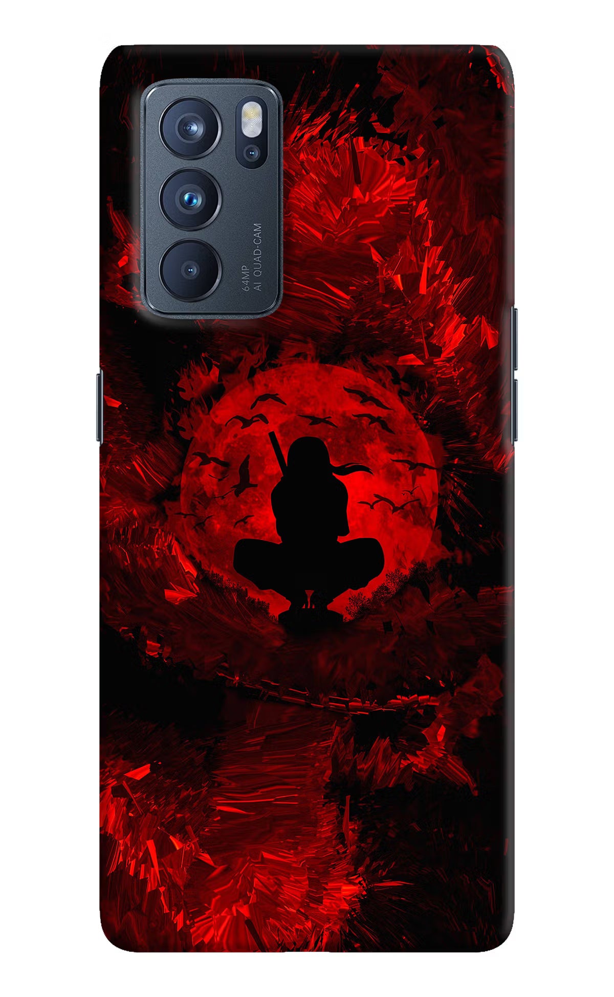 Itachi Uchiha Oppo Reno6 Pro 5G Hard Case Back Cover by Casekaro