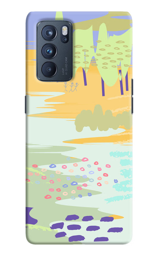 Scenery Oppo Reno6 Pro 5G Hard Case Back Cover by Casekaro