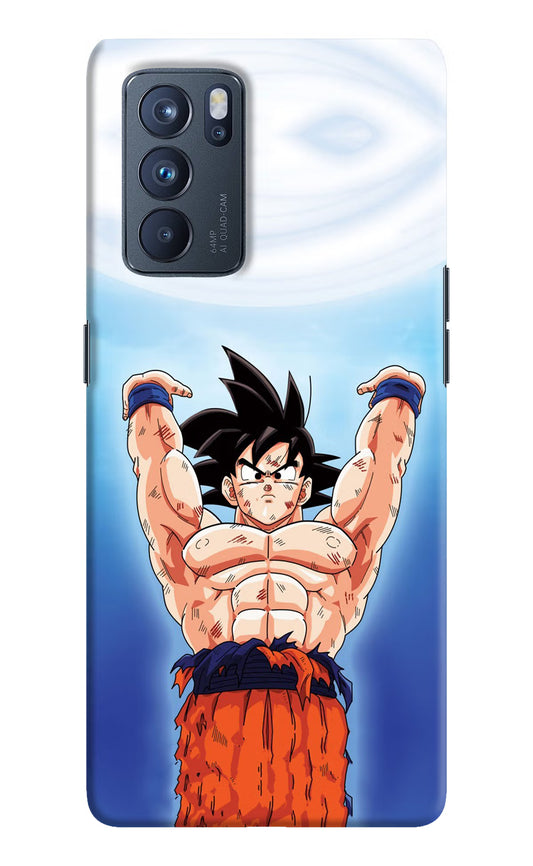 Goku Power Oppo Reno6 Pro 5G Hard Case Back Cover by Casekaro