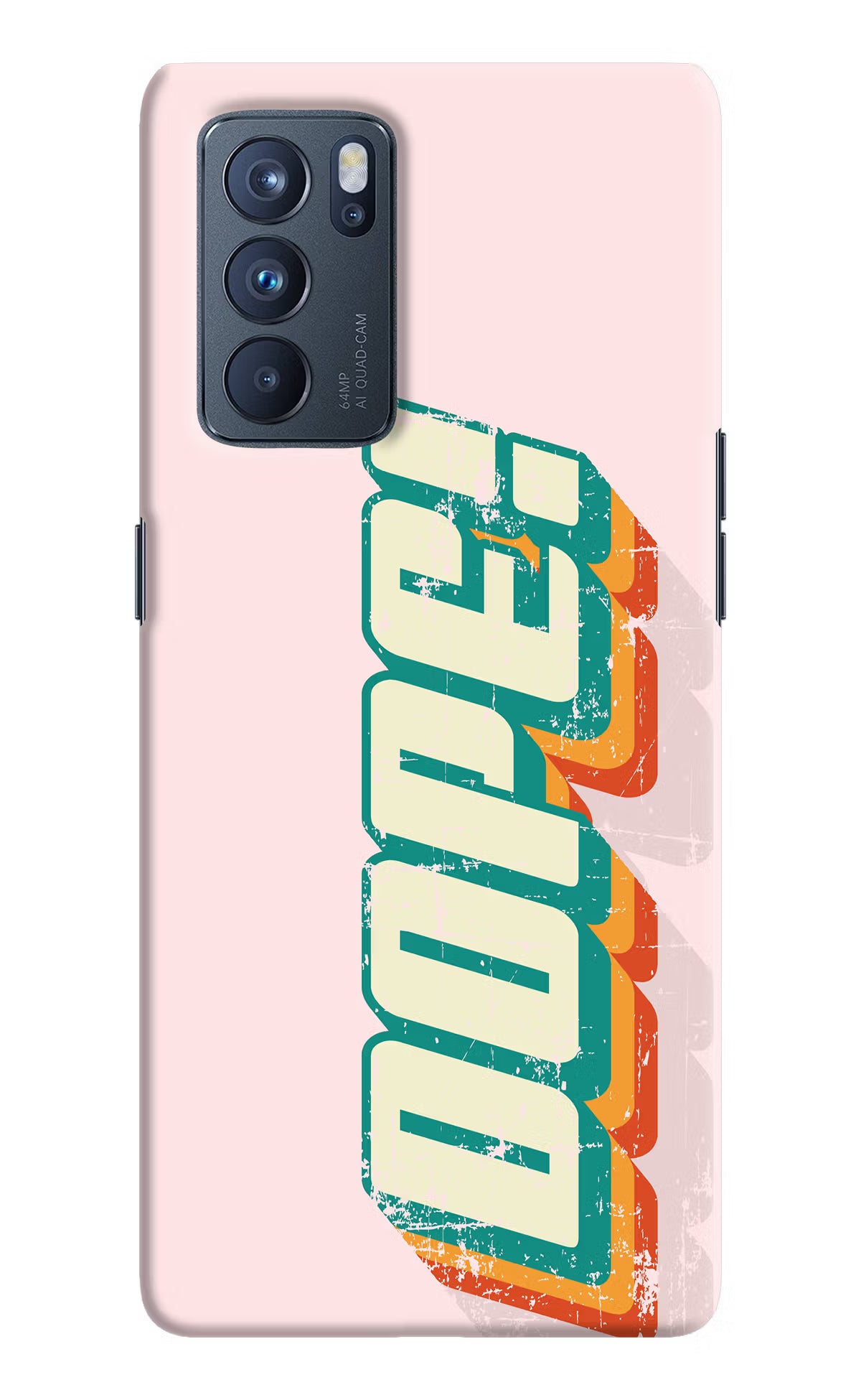 Dope Oppo Reno6 Pro 5G Hard Case Back Cover by Casekaro
