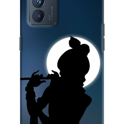 Shri Krishna Silhouette Oppo Reno6 Pro 5G Hard Case Back Cover by Casekaro