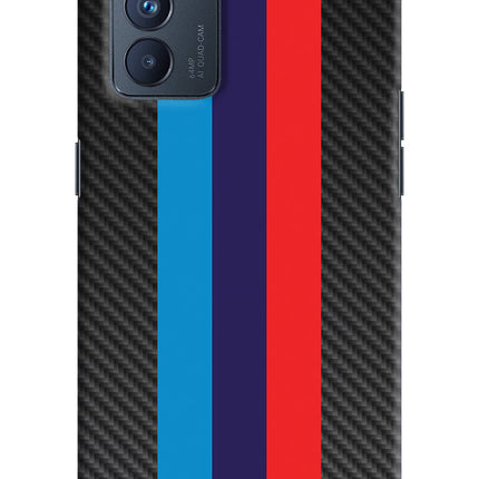 BMW Stripes Pattern Oppo Reno6 Pro 5G Hard Case Back Cover by Casekaro
