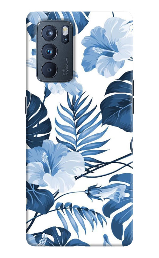 Fabric Art Oppo Reno6 Pro 5G Hard Case Back Cover by Casekaro