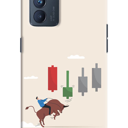 Bull Trading Momentum Oppo Reno6 Pro 5G Hard Case Back Cover by Casekaro
