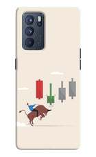 Bull Trading Momentum Oppo Reno6 Pro 5G Hard Case Back Cover by Casekaro