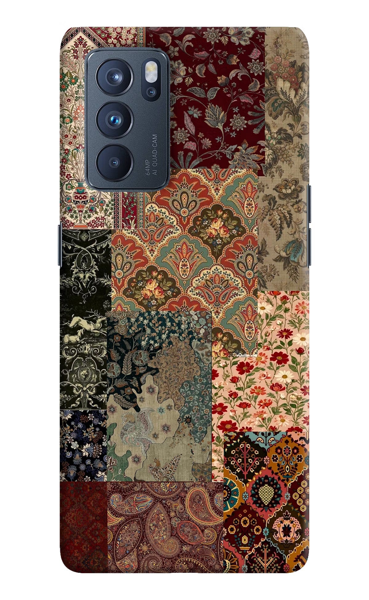 Desi Print Oppo Reno6 Pro 5G Hard Case Back Cover by Casekaro