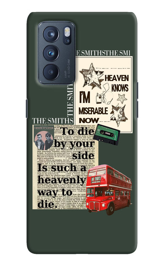 The Smiths Oppo Reno6 Pro 5G Hard Case Back Cover by Casekaro