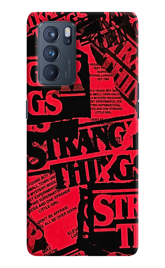 Ordinary Things Oppo Reno6 Pro 5G Hard Case Back Cover by Casekaro
