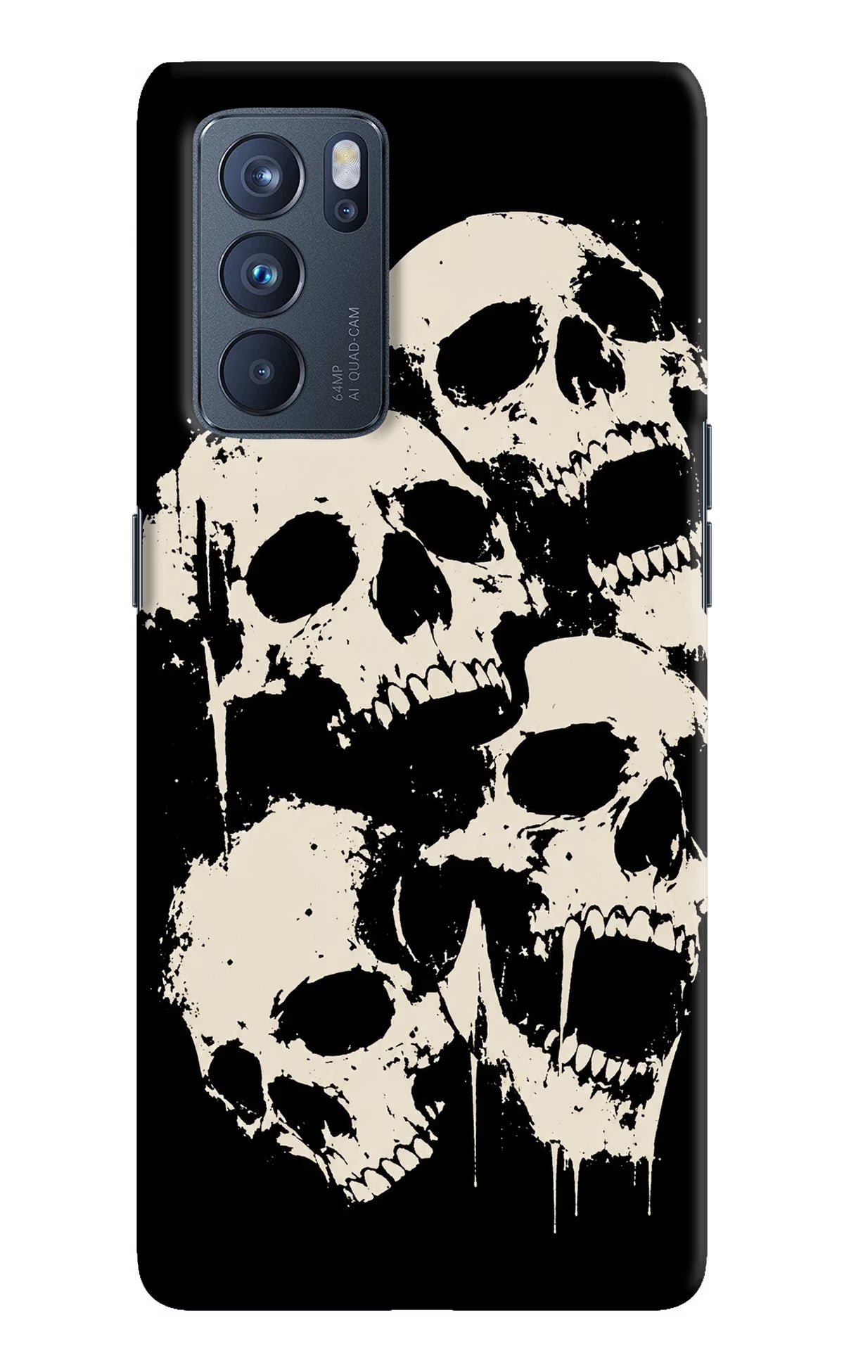 Dead Stack Oppo Reno6 Pro 5G Hard Case Back Cover by Casekaro