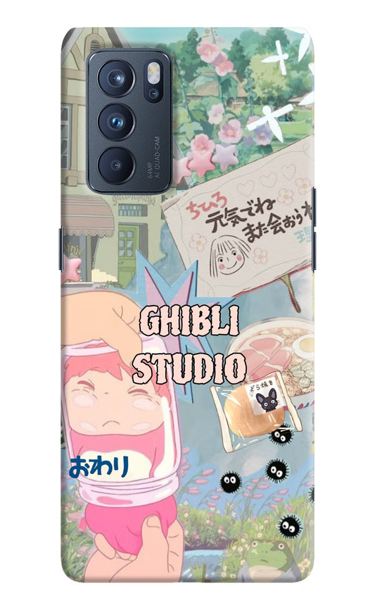 Studio Ghibli Oppo Reno6 Pro 5G Back Cover