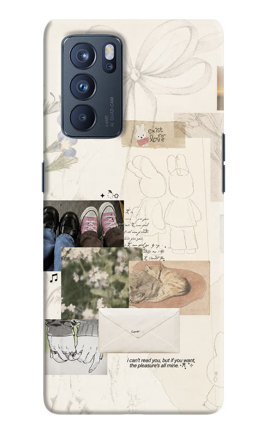 Soft Aesthetic Oppo Reno6 Pro 5G Back Cover