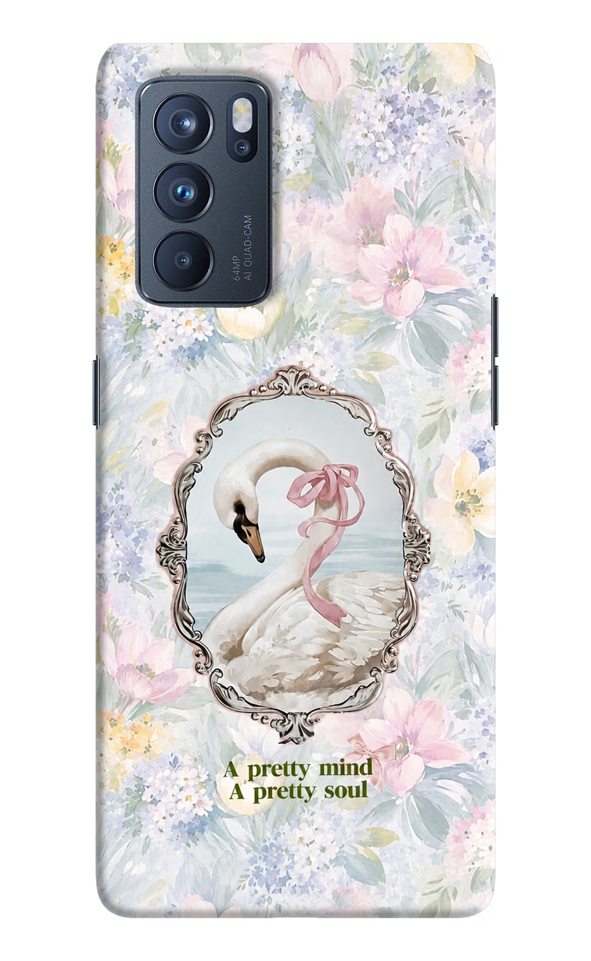 Pretty Mind Pretty Soul Oppo Reno6 Pro 5G Back Cover