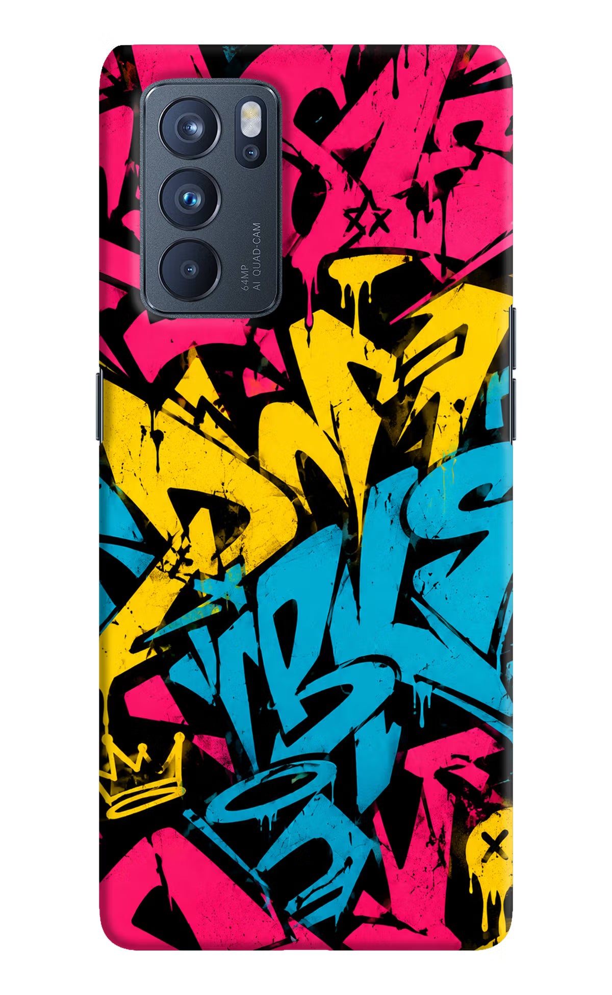 Graffiti Vibe Oppo Reno6 Pro 5G Back Cover