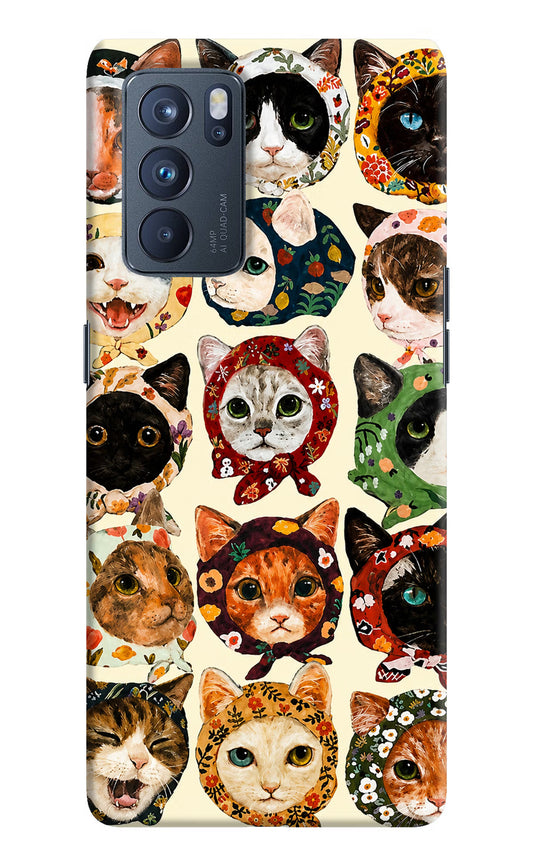 Cool Cat Oppo Reno6 Pro 5G Hard Case Back Cover by Casekaro