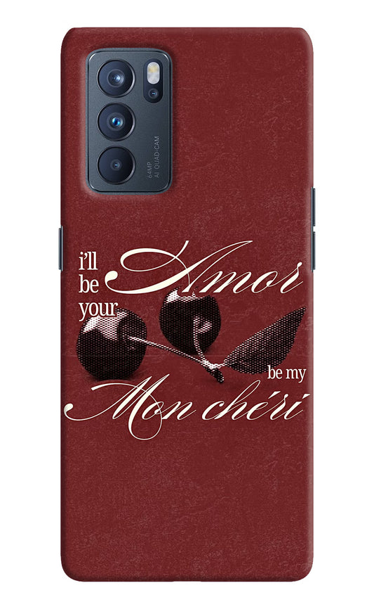 Velvet Cherry Oppo Reno6 Pro 5G Back Cover