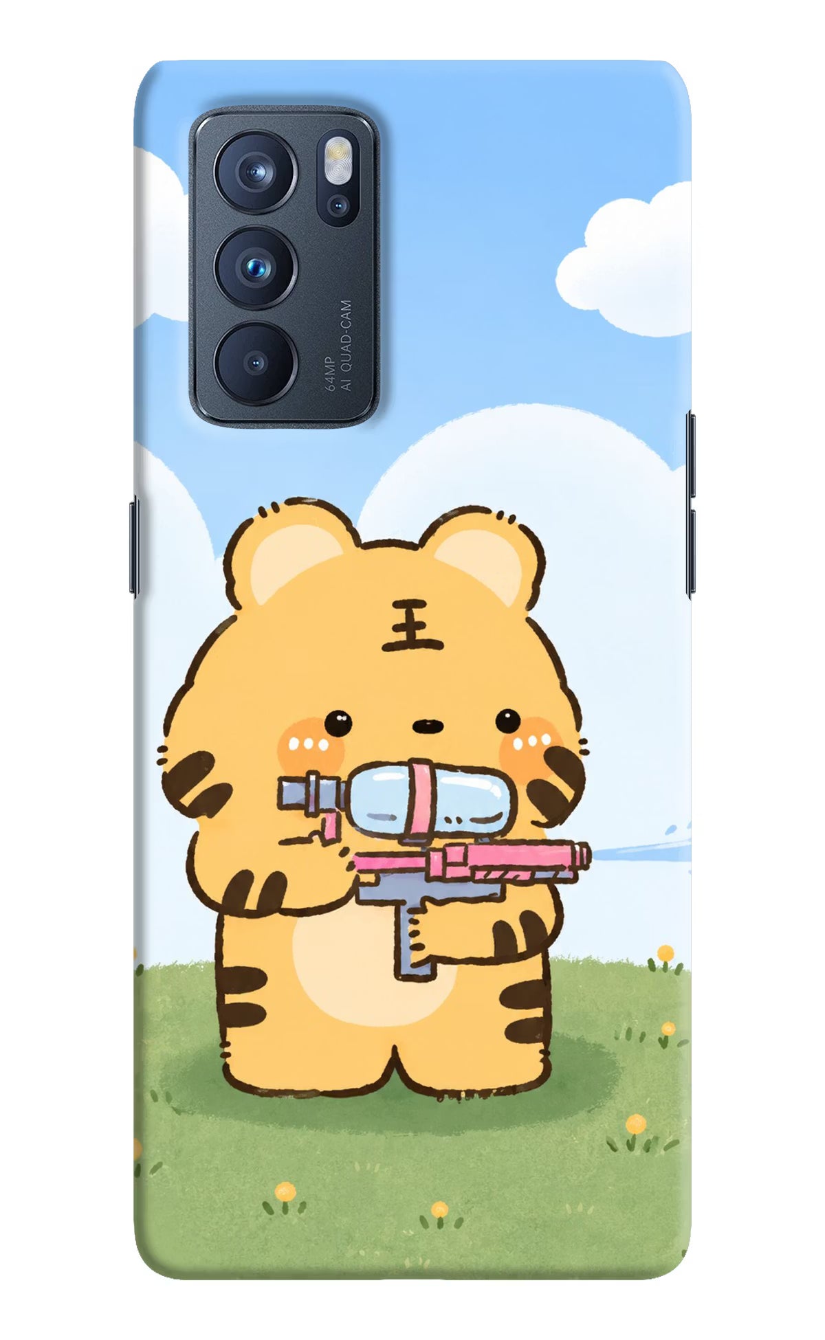 Tiger Treat Oppo Reno6 Pro 5G Back Cover