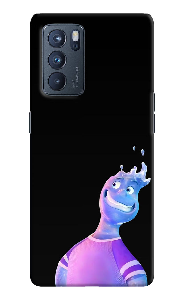 Wade Wave Oppo Reno6 Pro 5G Hard Case Back Cover by Casekaro