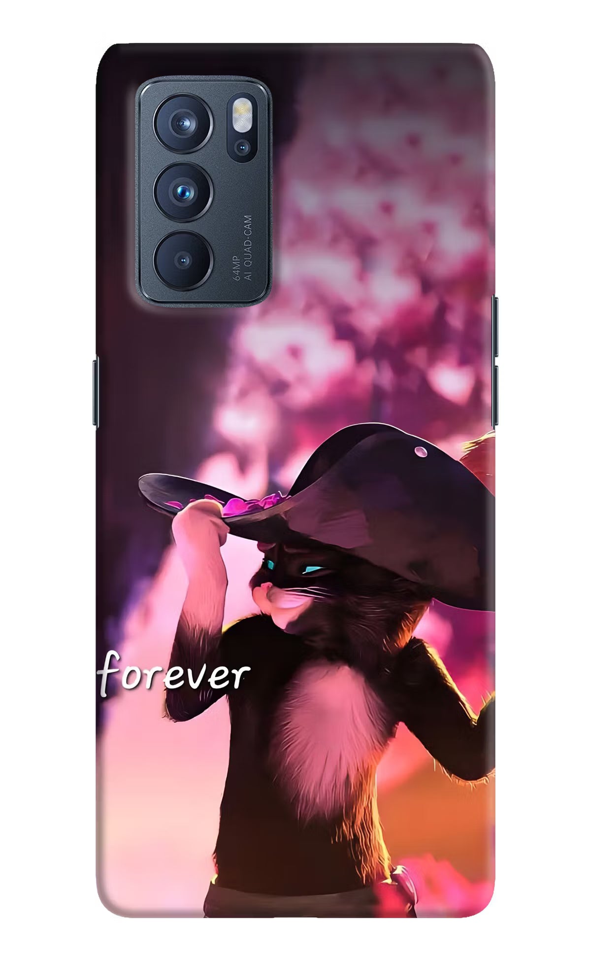 Forever Cat Oppo Reno6 Pro 5G Back Cover