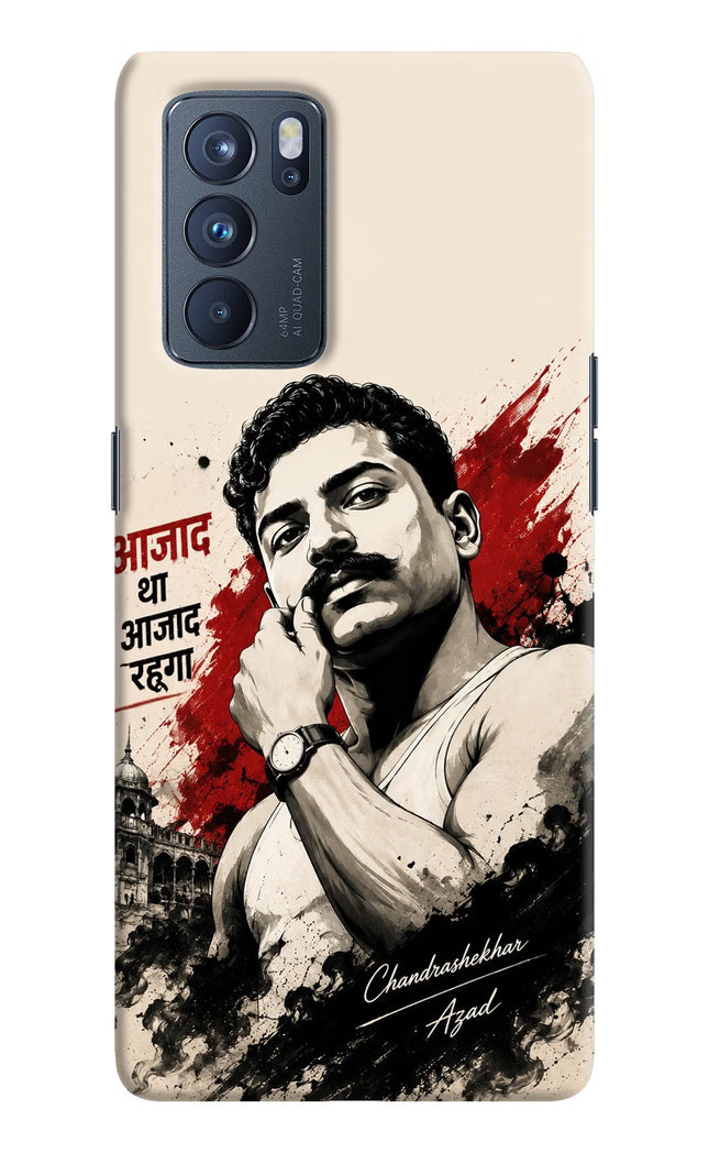 Chandrashekhar Azad Fearless Oppo Reno6 Pro 5G Hard Case Back Cover by Casekaro