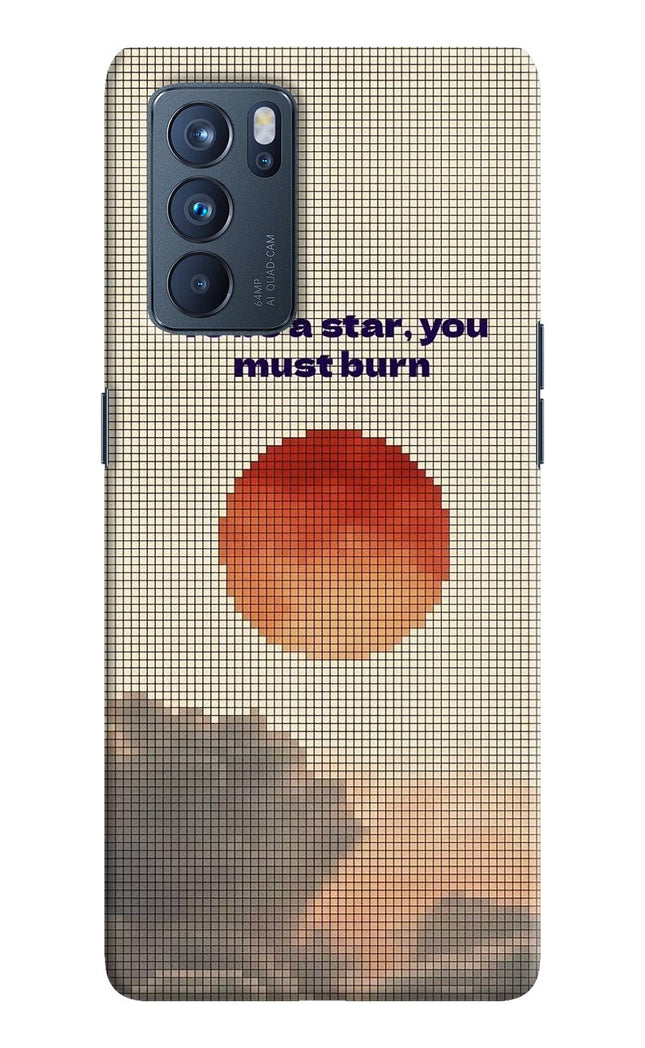 Pixel Sun Oppo Reno6 Pro 5G Hard Case Back Cover by Casekaro