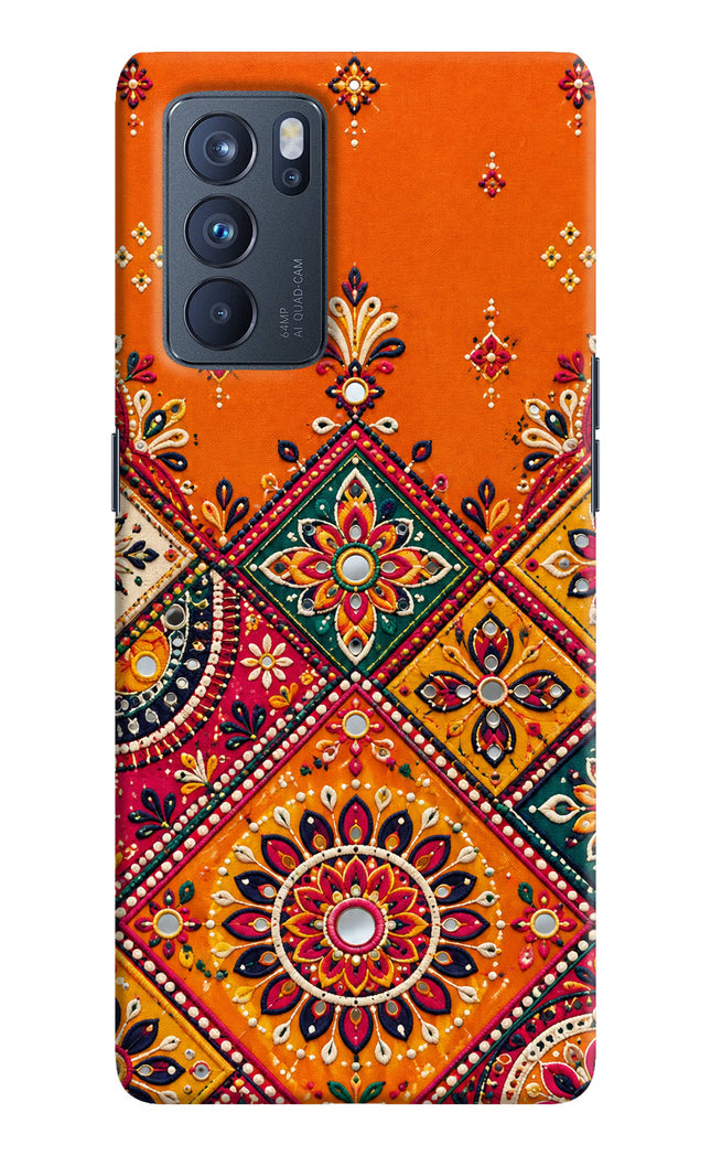 Kutch Glow Oppo Reno6 Pro 5G Hard Case Back Cover by Casekaro