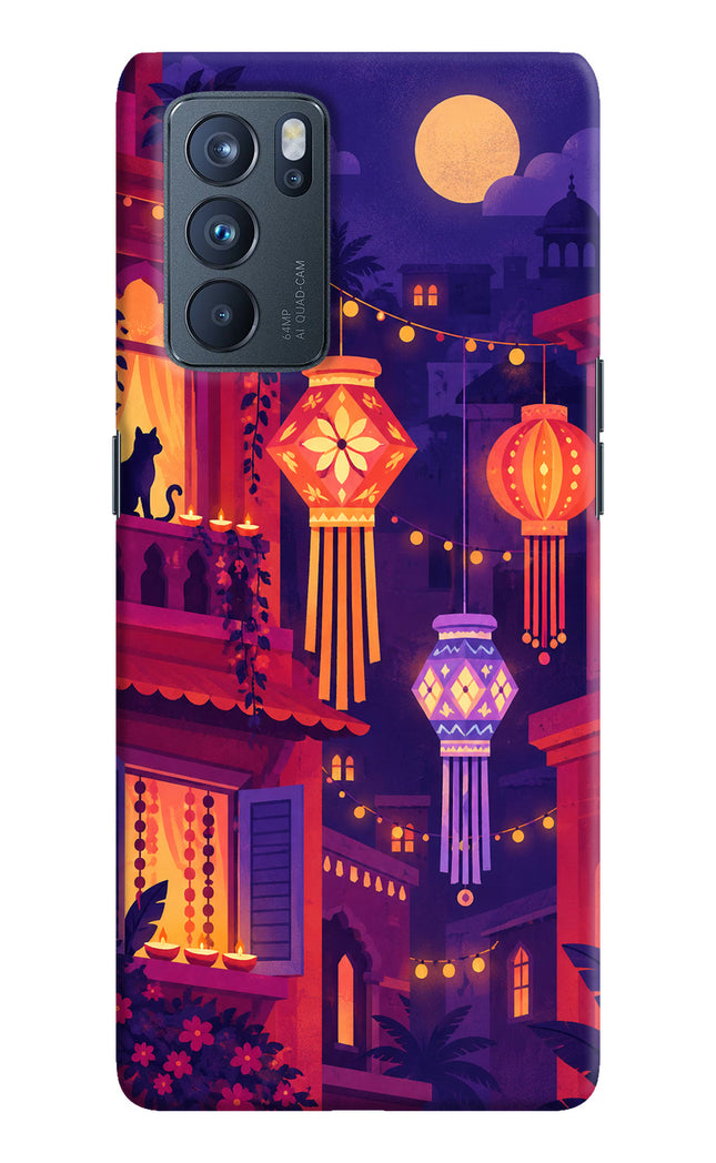 Lantern Lane Oppo Reno6 Pro 5G Hard Case Back Cover by Casekaro