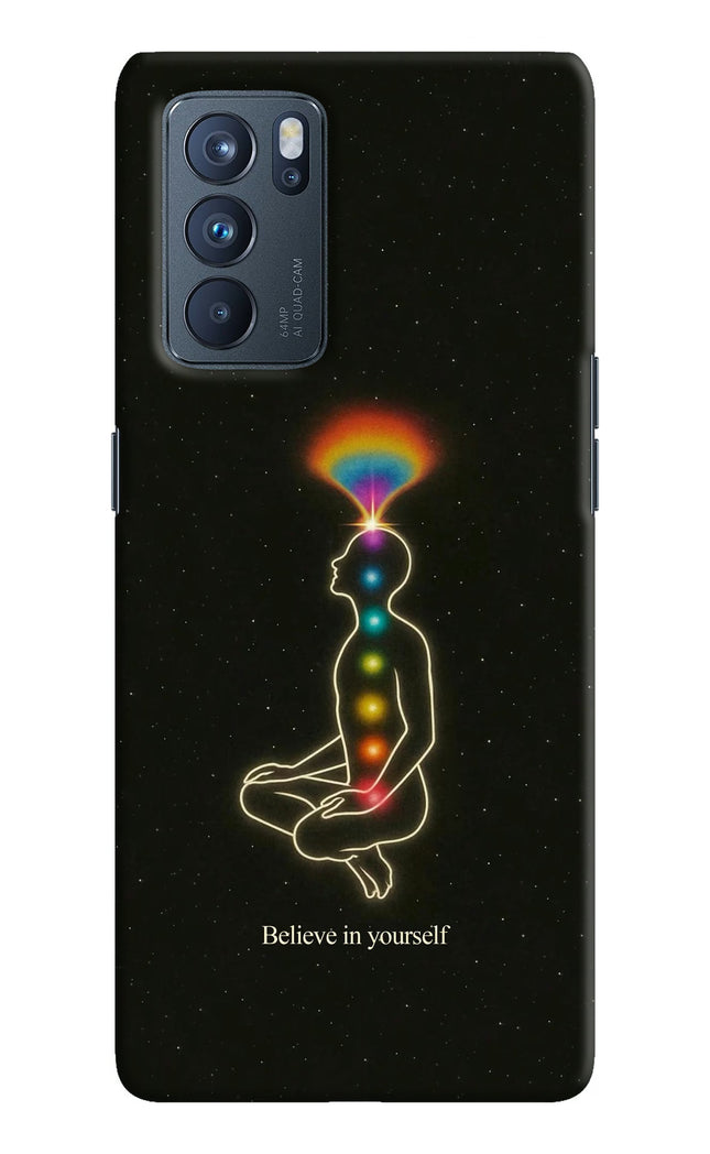 Believe in yourself Oppo Reno6 Pro 5G Hard Case Back Cover by Casekaro