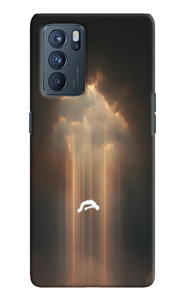 Heavenly Beam Oppo Reno6 Pro 5G Hard Case Back Cover by Casekaro