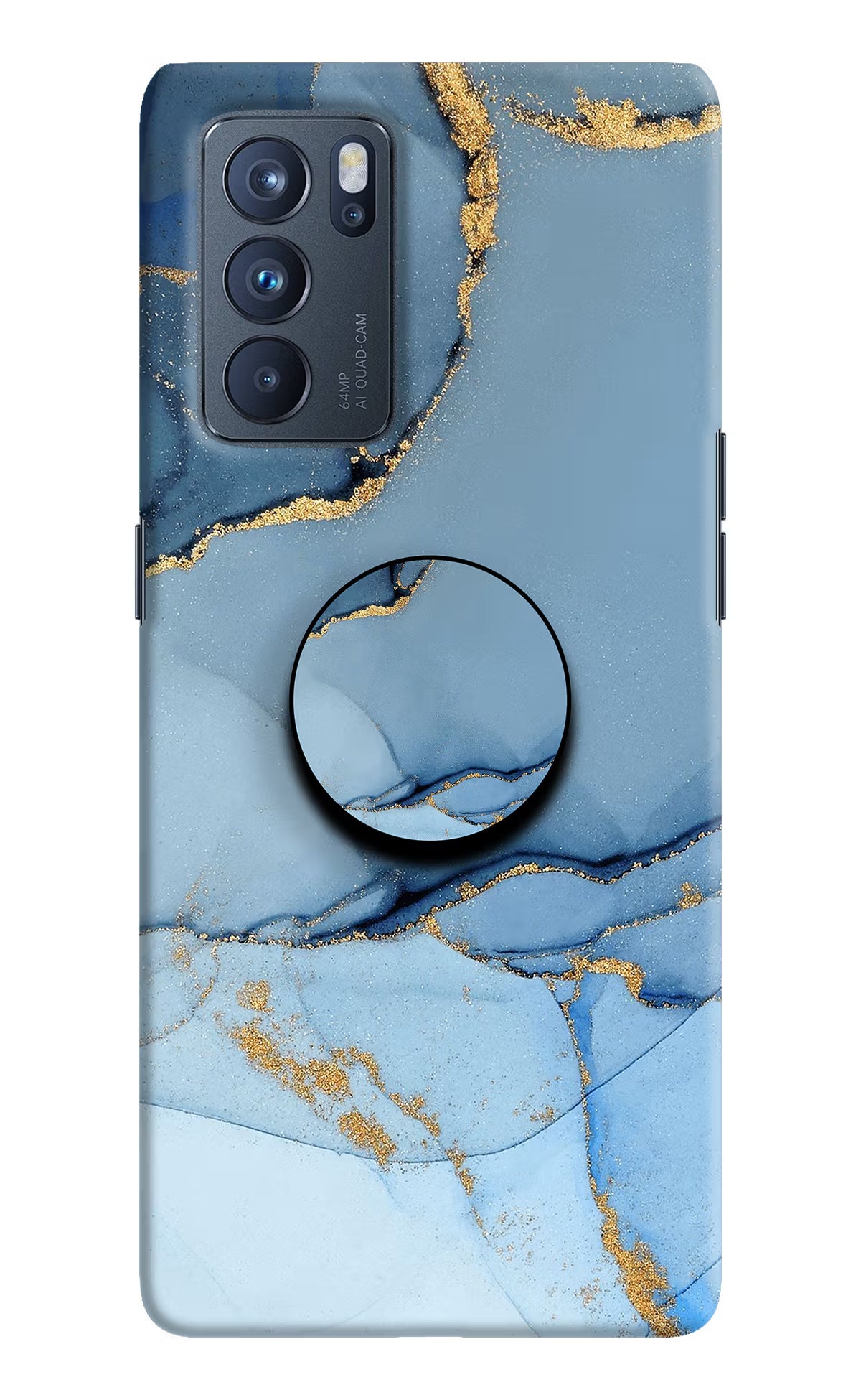 Blue Marble Oppo Reno6 Pro 5G Pop Case by Casekaro