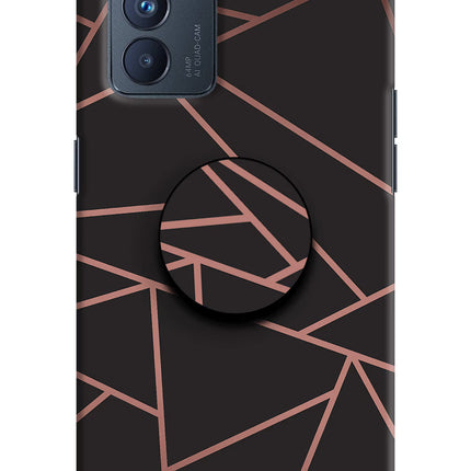 Geometric Pattern Oppo Reno6 Pro 5G Pop Case by Casekaro