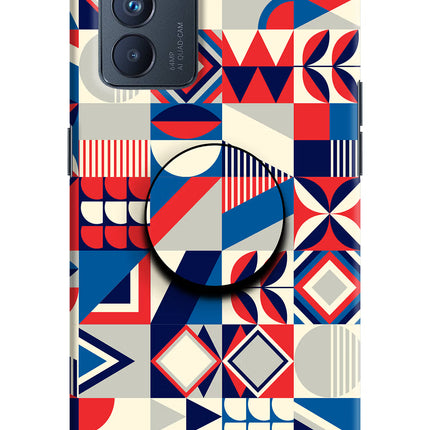 Colorful Pattern Oppo Reno6 Pro 5G Pop Case by Casekaro