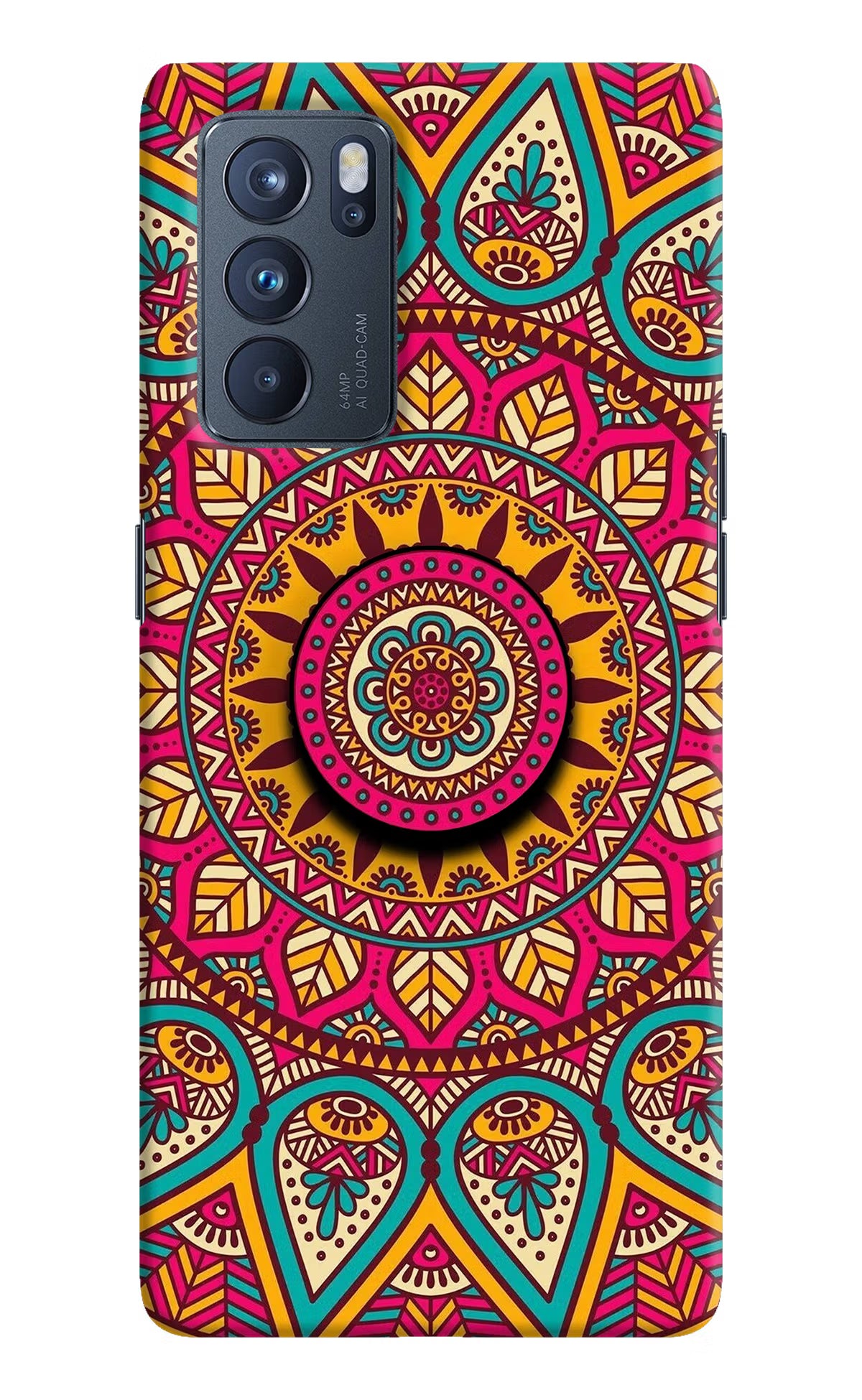 Mandala Oppo Reno6 Pro 5G Pop Case by Casekaro