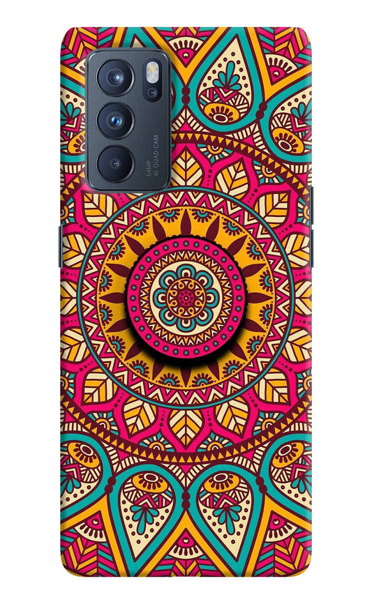 Mandala Oppo Reno6 Pro 5G Pop Case by Casekaro
