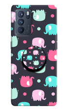 Baby Elephants Oppo Reno6 Pro 5G Pop Case by Casekaro