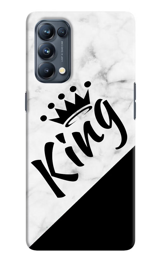 King Oppo Reno5 Pro 5G Hard Case Back Cover by Casekaro
