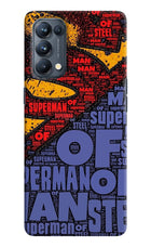 Superman Oppo Reno5 Pro 5G Hard Case Back Cover by Casekaro