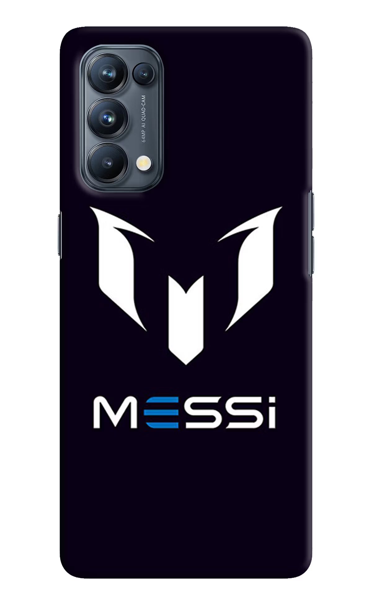 Messi Logo Oppo Reno5 Pro 5G Hard Case Back Cover by Casekaro