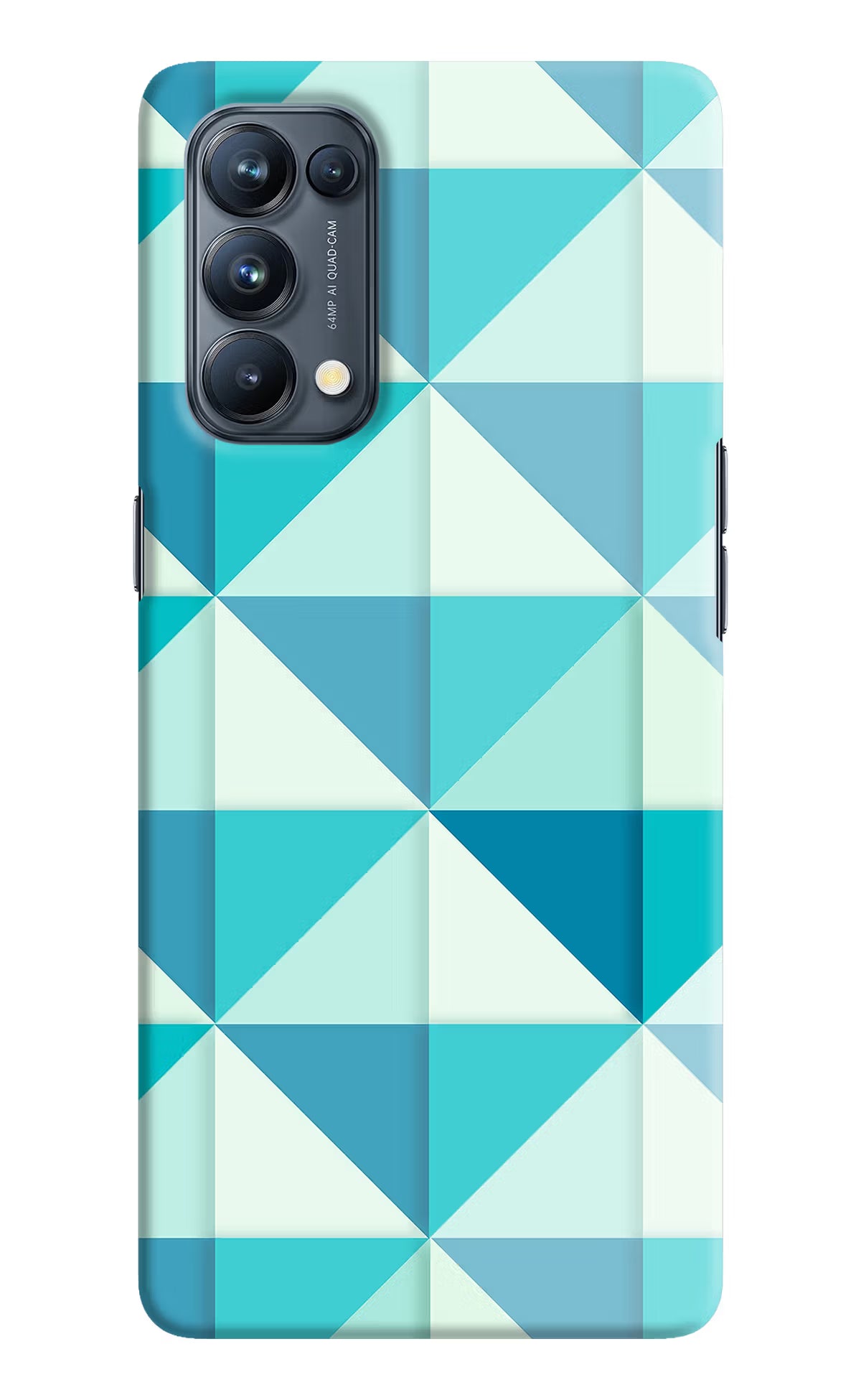 Abstract Oppo Reno5 Pro 5G Hard Case Back Cover by Casekaro