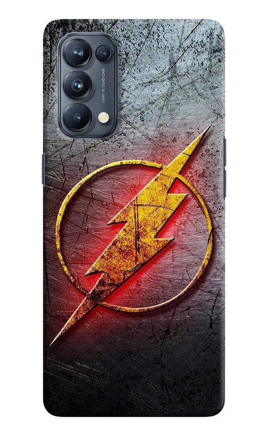 Flash Oppo Reno5 Pro 5G Hard Case Back Cover by Casekaro