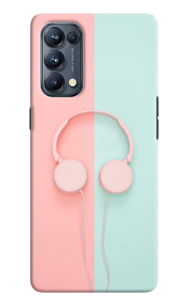 Music Lover Oppo Reno5 Pro 5G Hard Case Back Cover by Casekaro